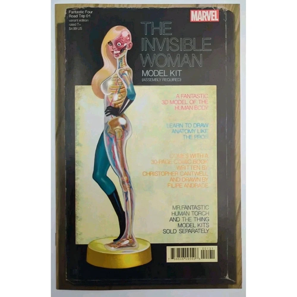 Fantastic Four Road Trip #1 (2021) Invisible Woman Model Kit Variant HTF NM Rang
